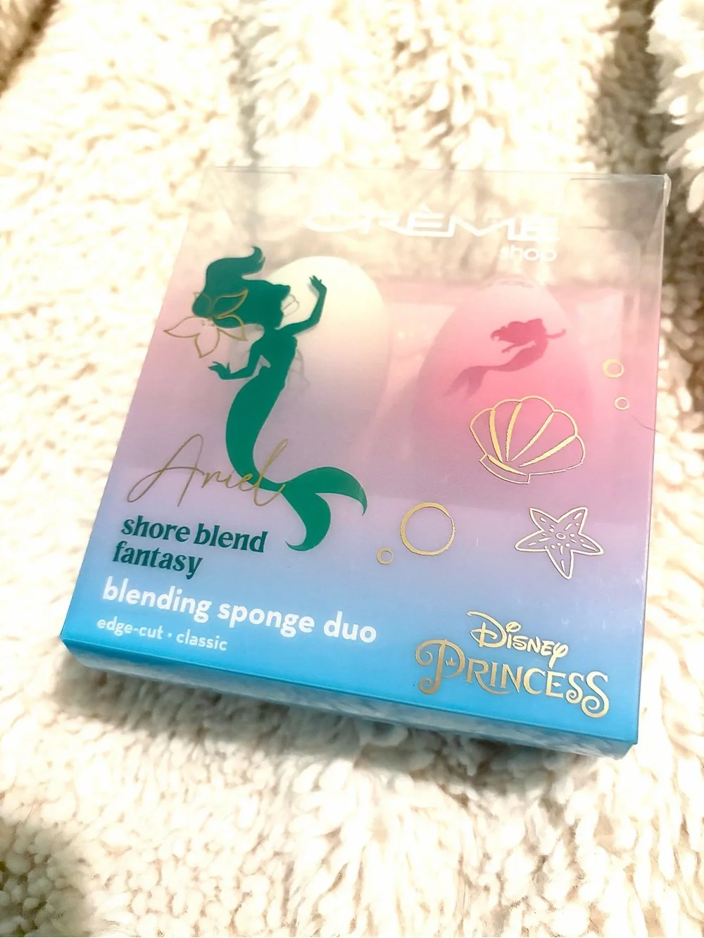 The Crème Shop Disney Little Mermaid Ariel Makeup Sponge Set